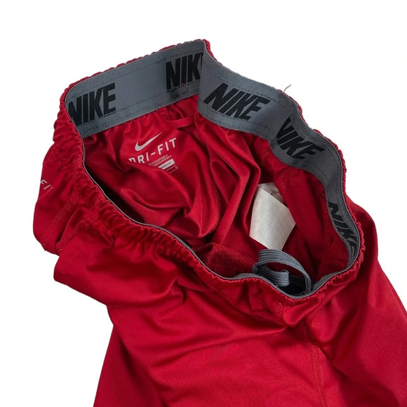 SH640 Mens Nike Dri Fit Athletic Performance Basketball Workout Shorts M - Picture 5 of 6